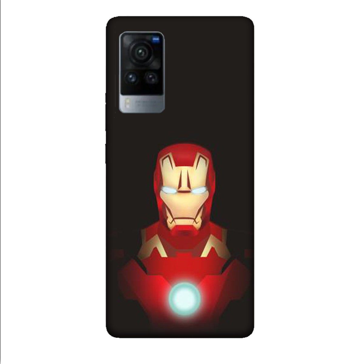 Iron Man - Black - Mobile Phone Cover - Hard Case - Vivo