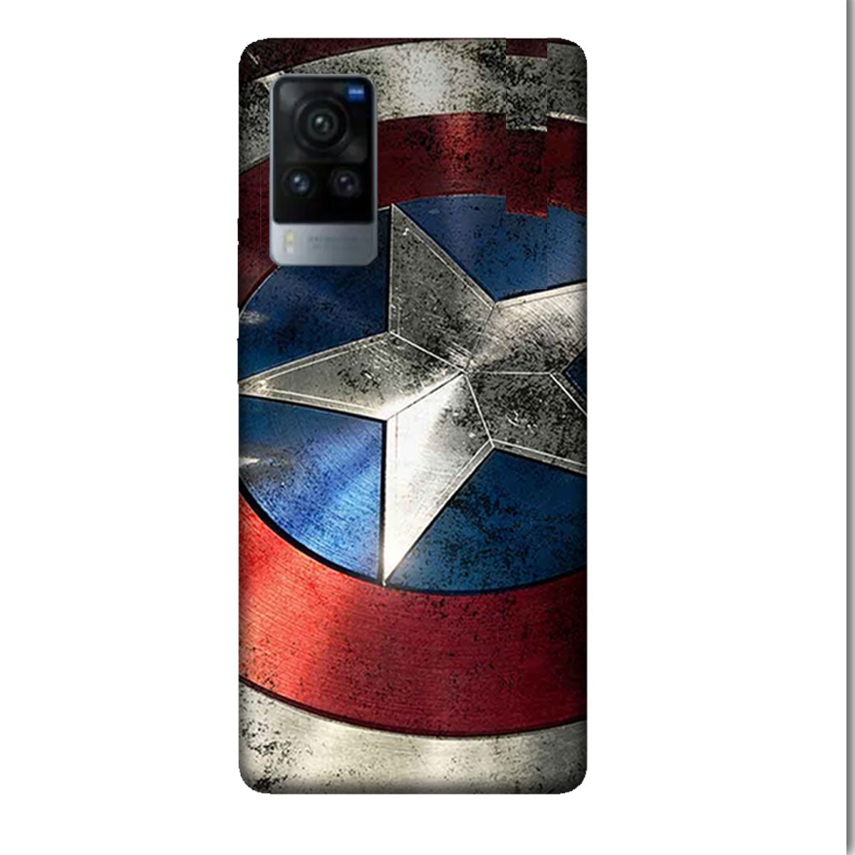 Captain America Shield - Mobile Phone Cover - Hard Case 1 - Vivo