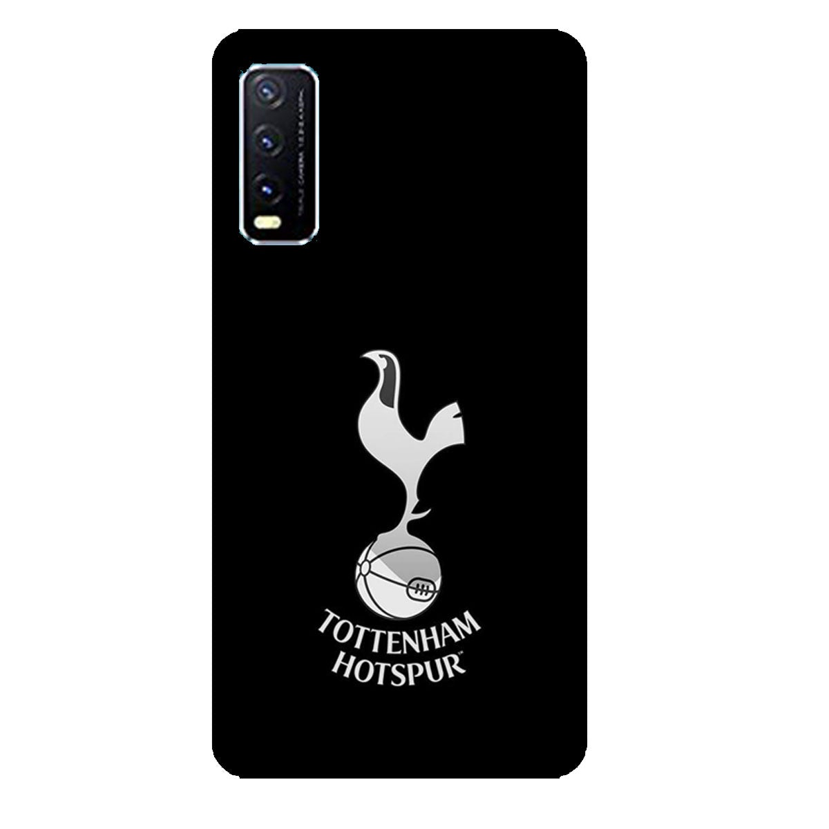 Tottenham Hotspurs - Black - Mobile Phone Cover - Hard Case - Vivo