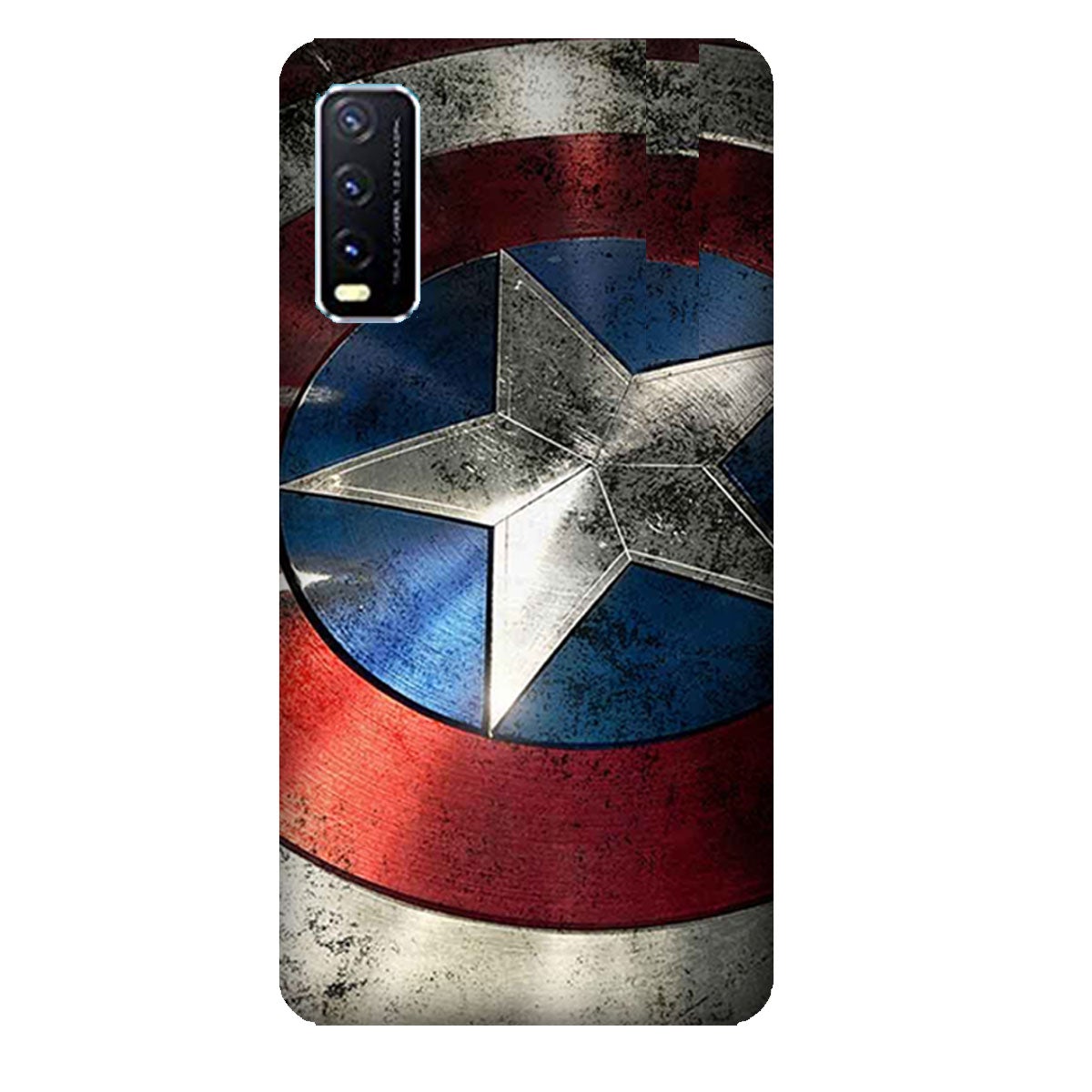 Captain America Shield - Mobile Phone Cover - Hard Case 1 - Vivo