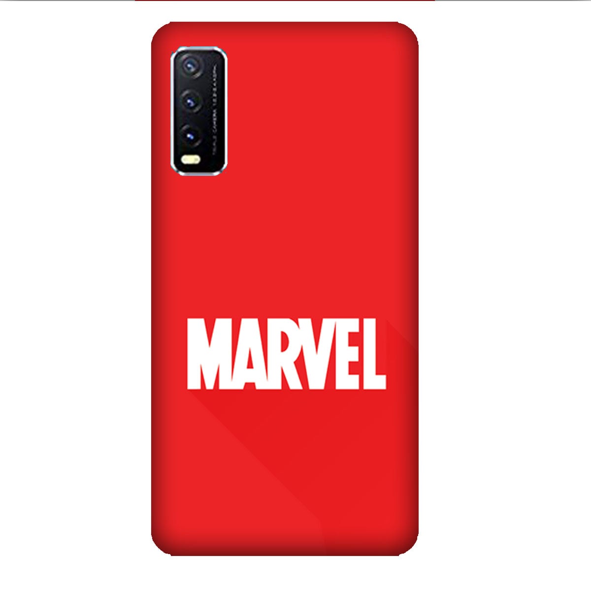 Marvel - Red - Mobile Phone Cover - Hard Case - Vivo