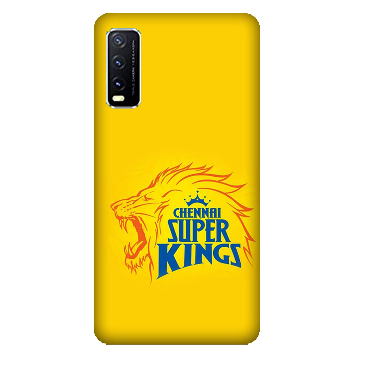 Chennai Super Kings - Yellow - Mobile Phone Cover - Hard Case - Vivo