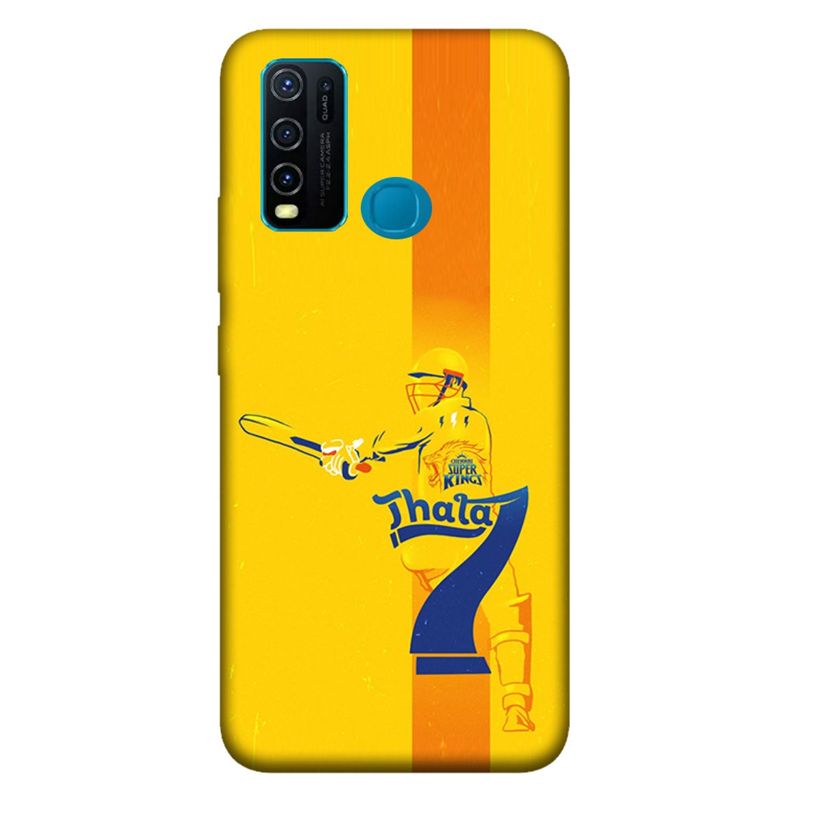 Thala - MS Dhoni - CSK - Mobile Phone Cover - Hard Case - Vivo