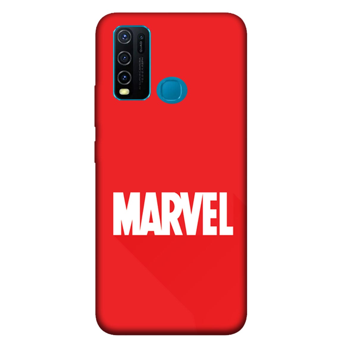 Marvel - Red - Mobile Phone Cover - Hard Case - Vivo