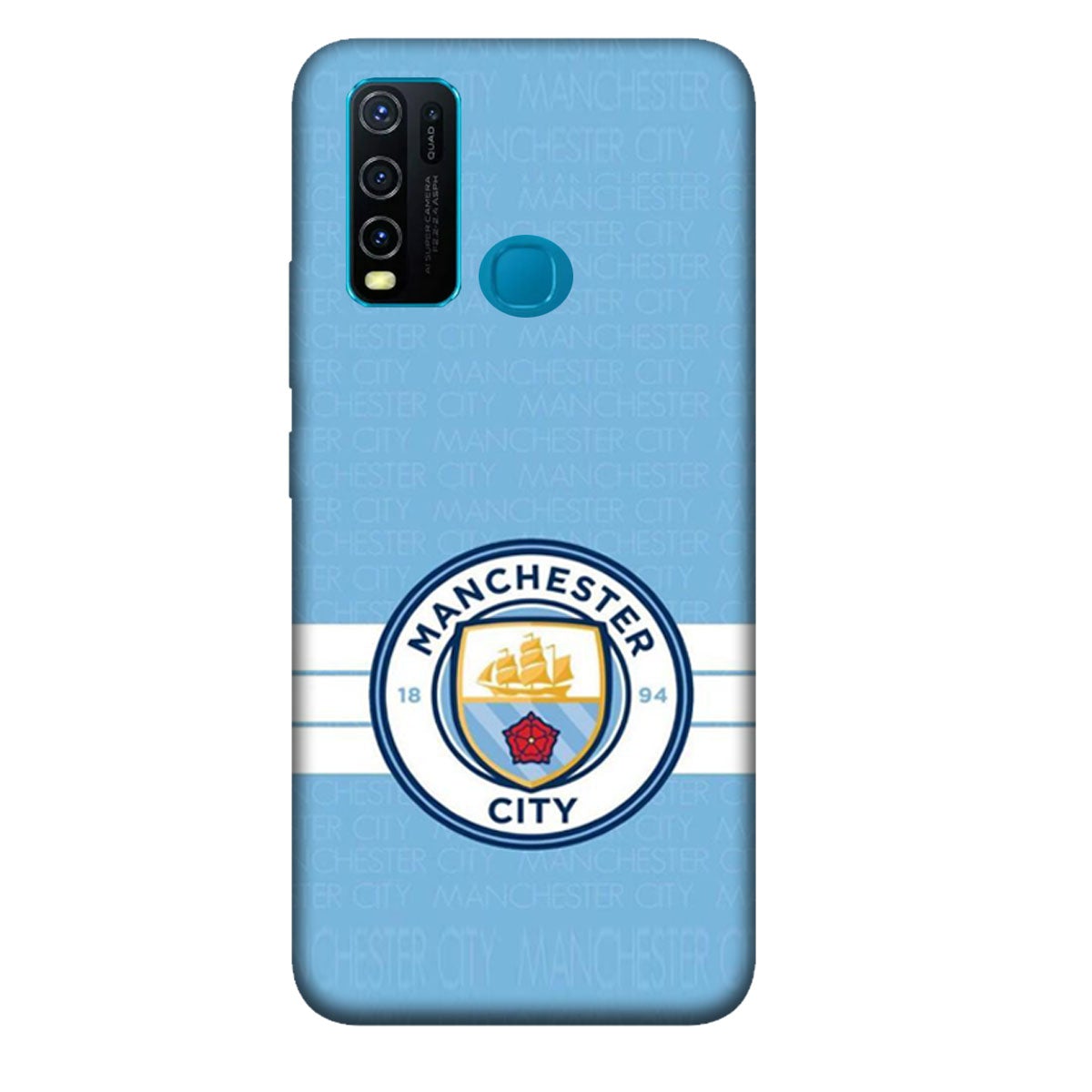 Manchester City - Mobile Phone Cover - Hard Case - Vivo