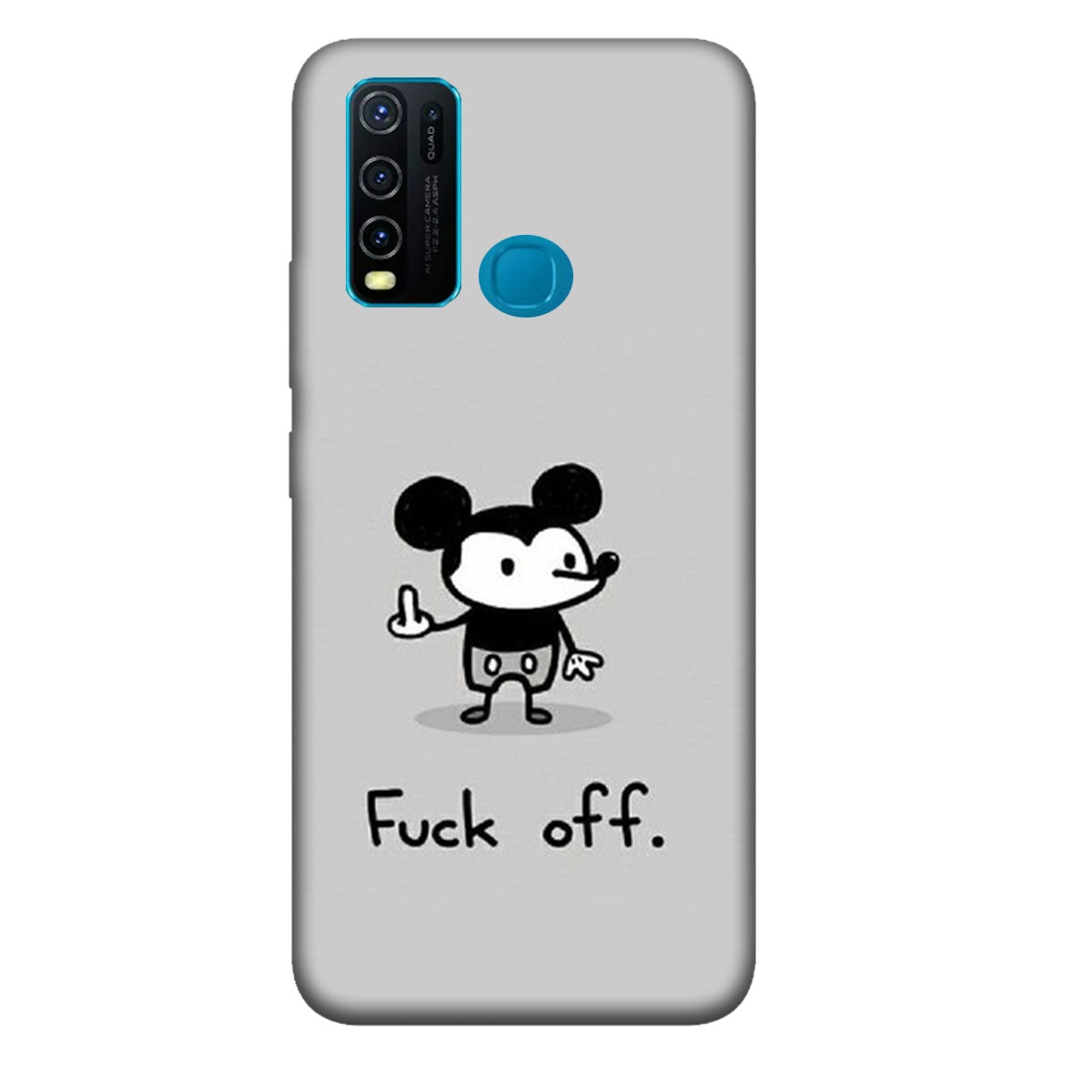 Mickey Mouse Angry - Mobile Phone Cover - Hard Case - Vivo
