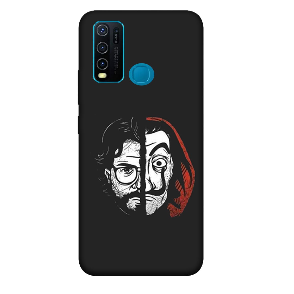 Money Heist Professor - Mobile Phone Cover - Hard Case - Vivo