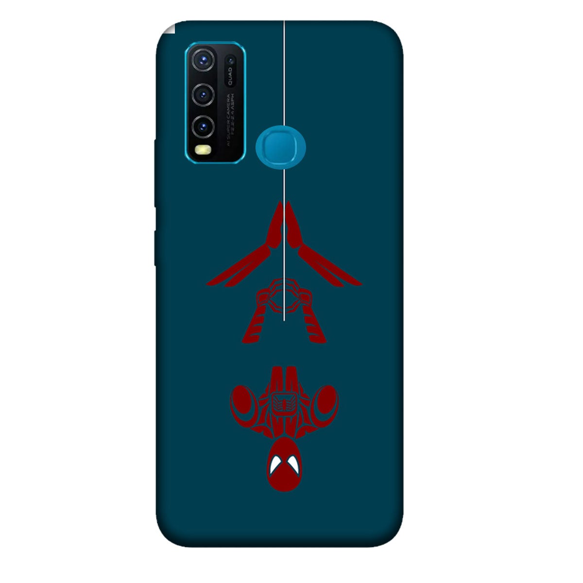 Spider Man - Upside - Mobile Phone Cover - Hard Case - Vivo