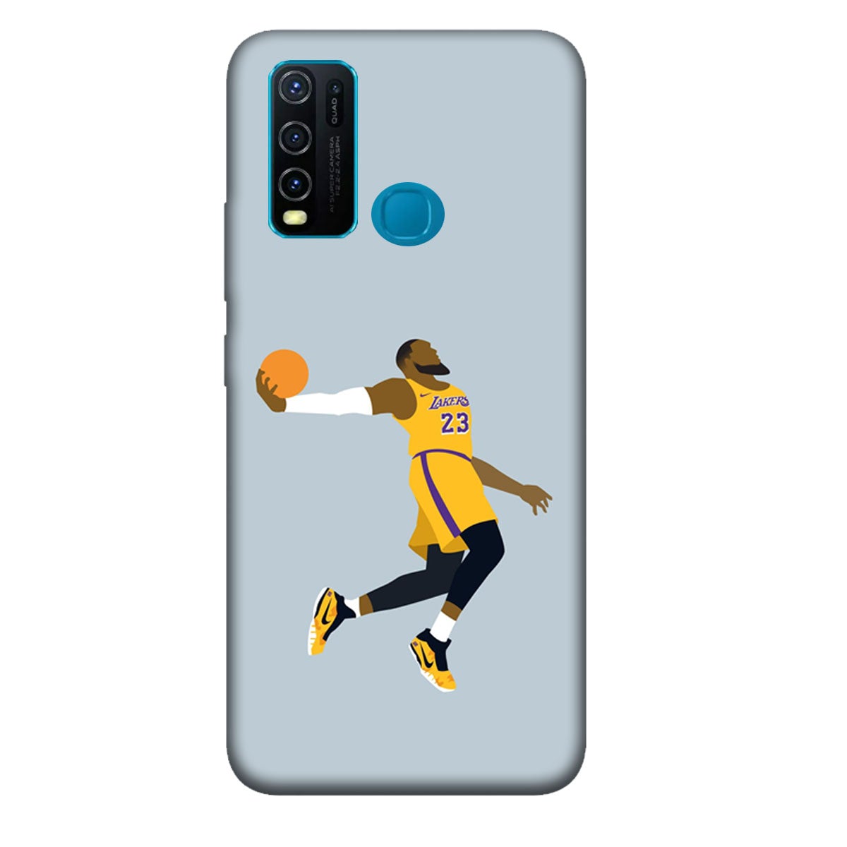 Lebron James - Lakers - NBA - Mobile Phone Cover - Hard Case - Vivo