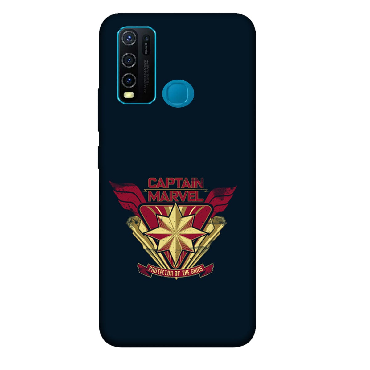 Captain Marvel - Protector of the Skies - Mobile Phone Cover - Hard Case - Vivo