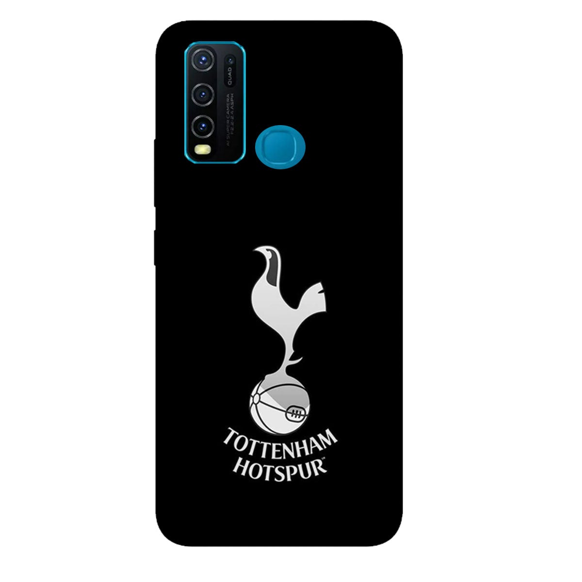 Tottenham Hotspurs - Black - Mobile Phone Cover - Hard Case - Vivo