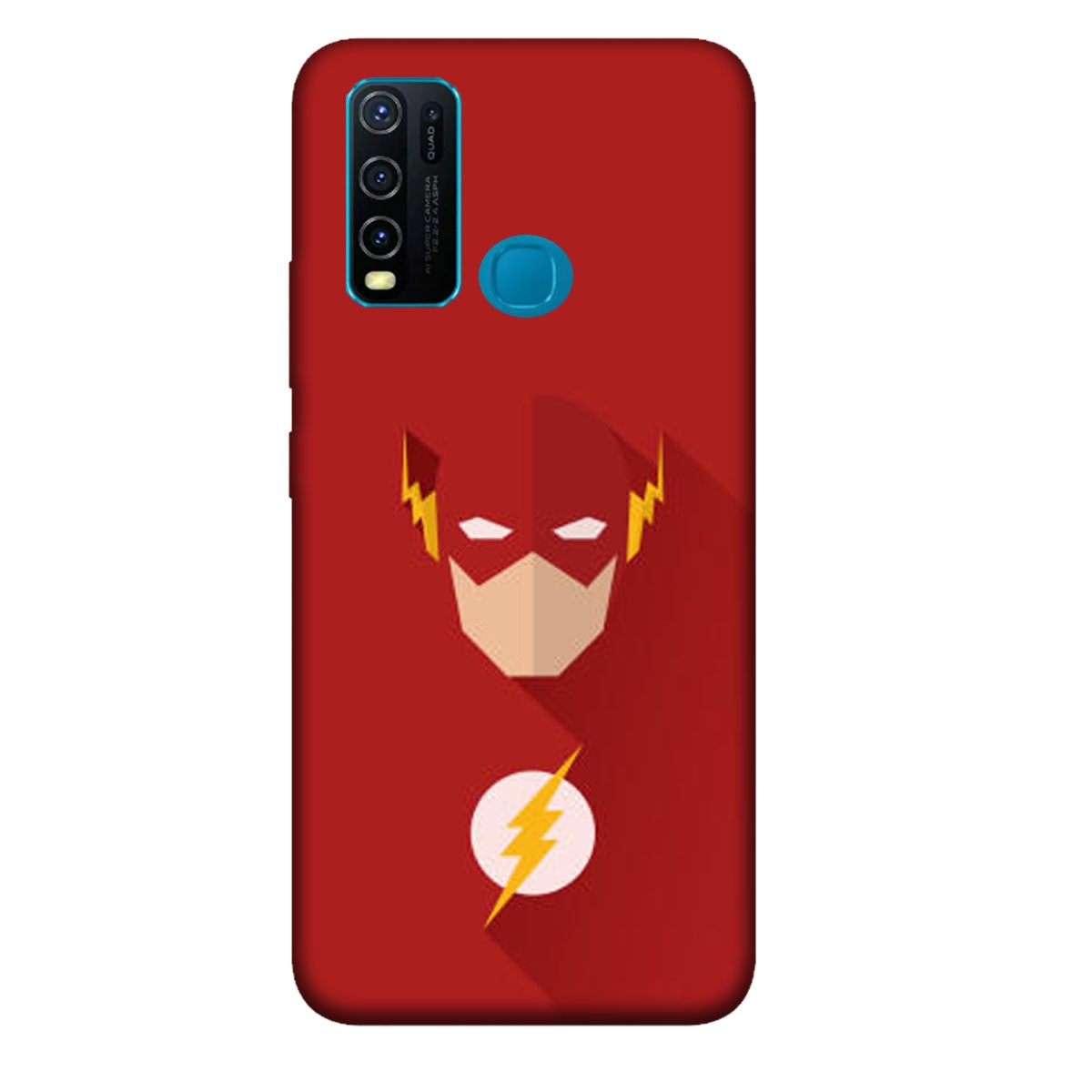 The Flash - Red - Mobile Phone Cover - Hard Case - Vivo