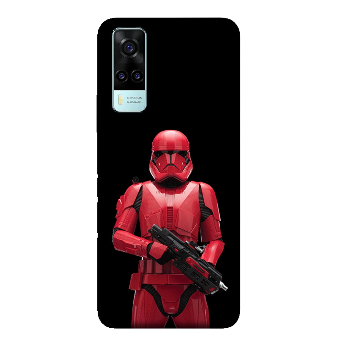 Star Wars - Darth Vader - Red - Mobile Phone Cover - Hard Case - Vivo