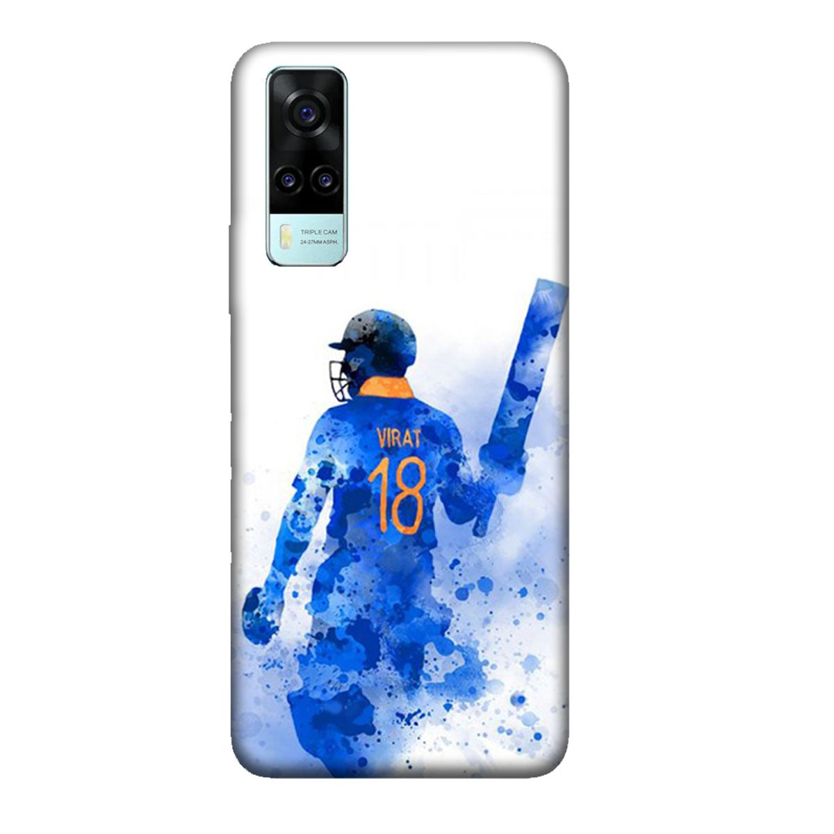 Virat Kohli - Team India - Mobile Phone Cover - Hard Case - Vivo