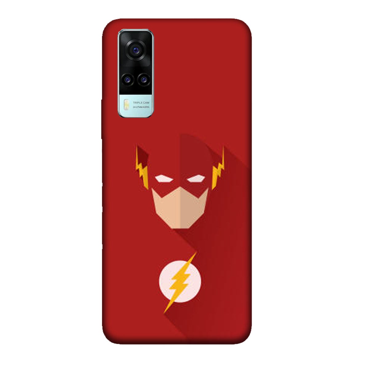 The Flash - Red - Mobile Phone Cover - Hard Case - Vivo