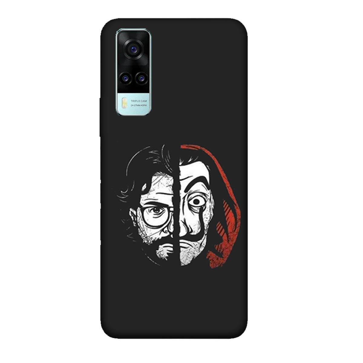 Money Heist Professor - Mobile Phone Cover - Hard Case - Vivo