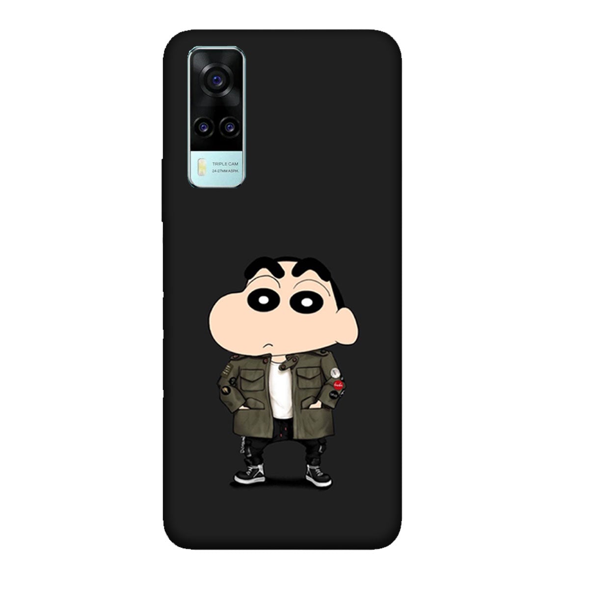 Shinchan - Mobile Phone Cover - Hard Case - Vivo