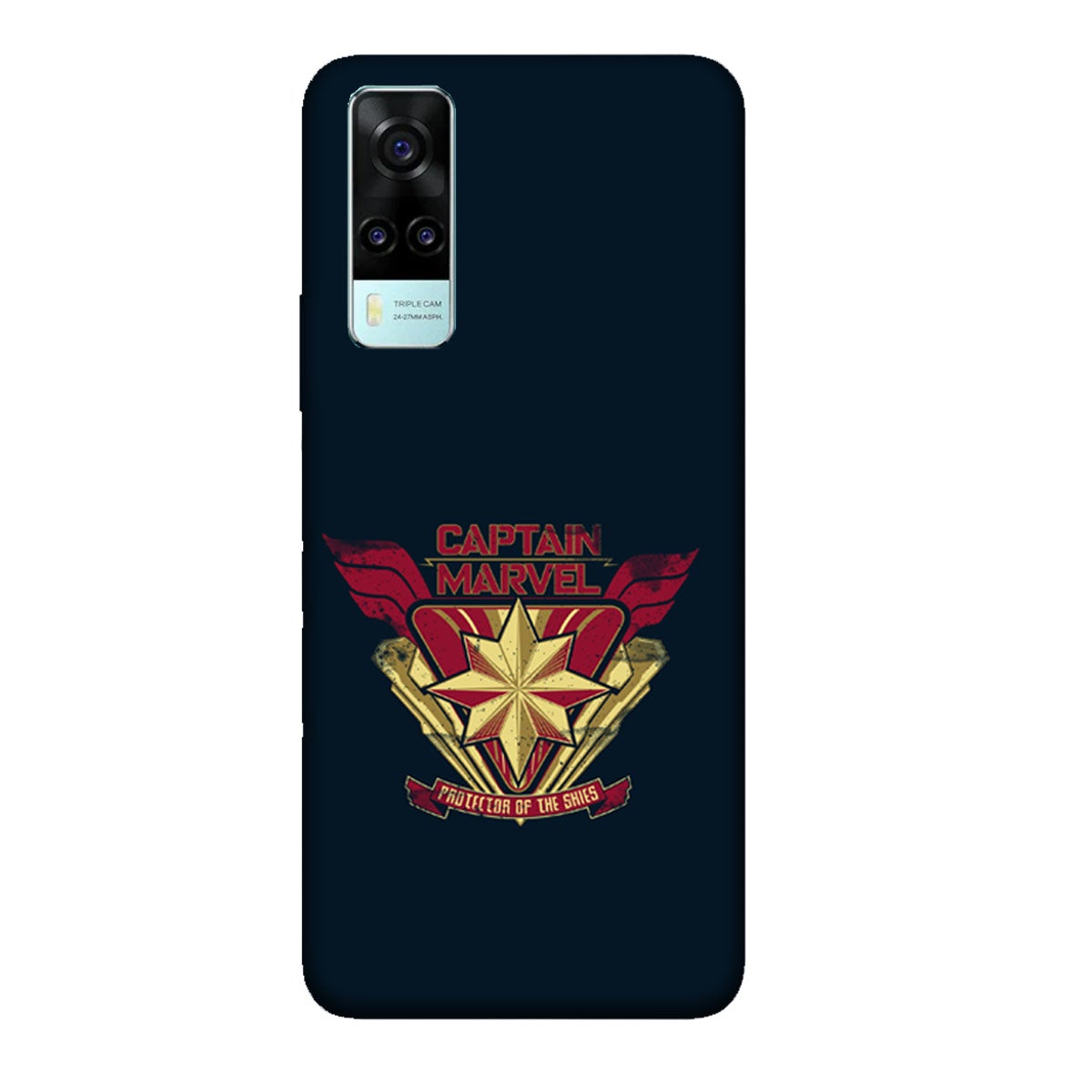 Captain Marvel - Protector of the Skies - Mobile Phone Cover - Hard Case - Vivo