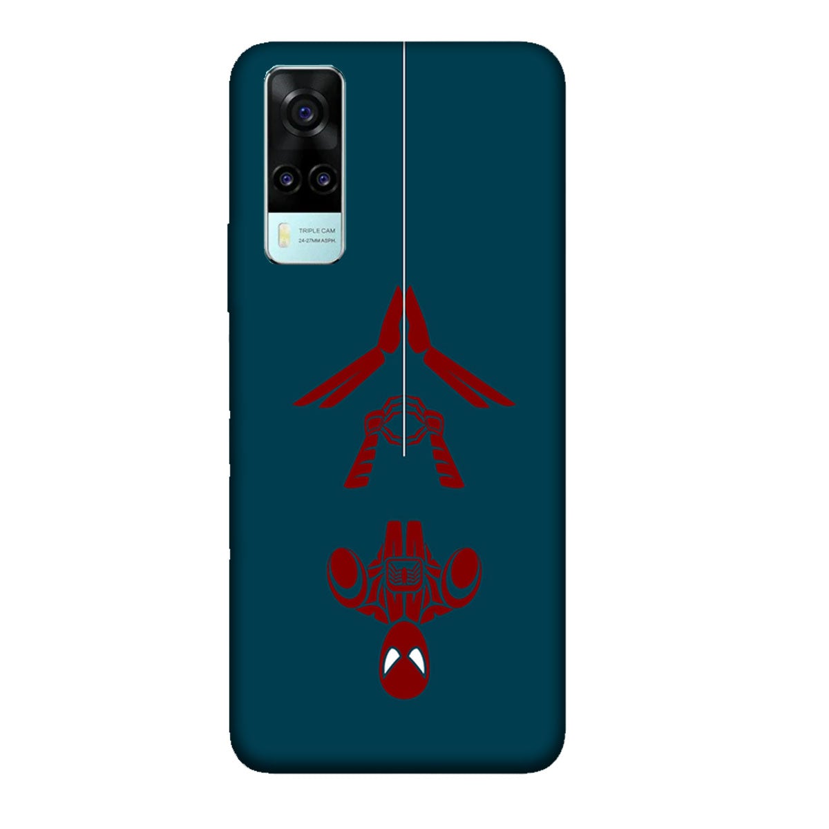 Spider Man - Upside - Mobile Phone Cover - Hard Case - Vivo