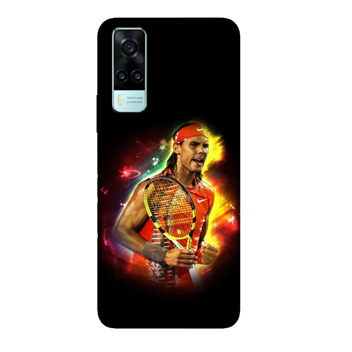 Rafael Nadal - Tennis - Mobile Phone Cover - Hard Case - Vivo