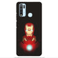 Iron Man - Black - Mobile Phone Cover - Hard Case - Vivo