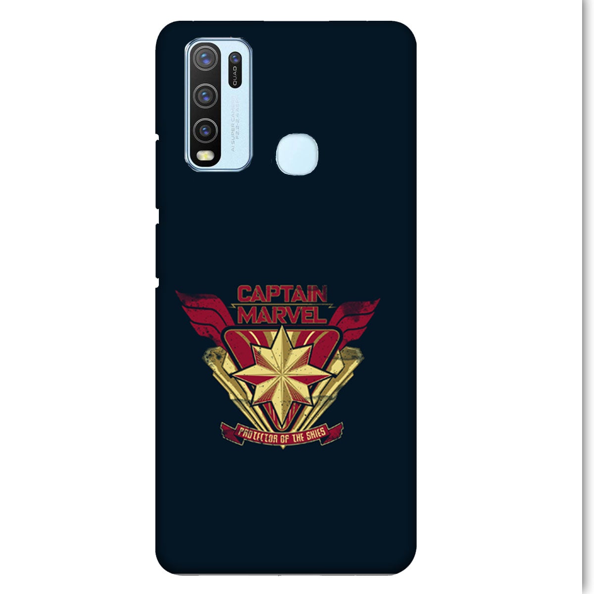 Captain Marvel - Protector of the Skies - Mobile Phone Cover - Hard Case - Vivo