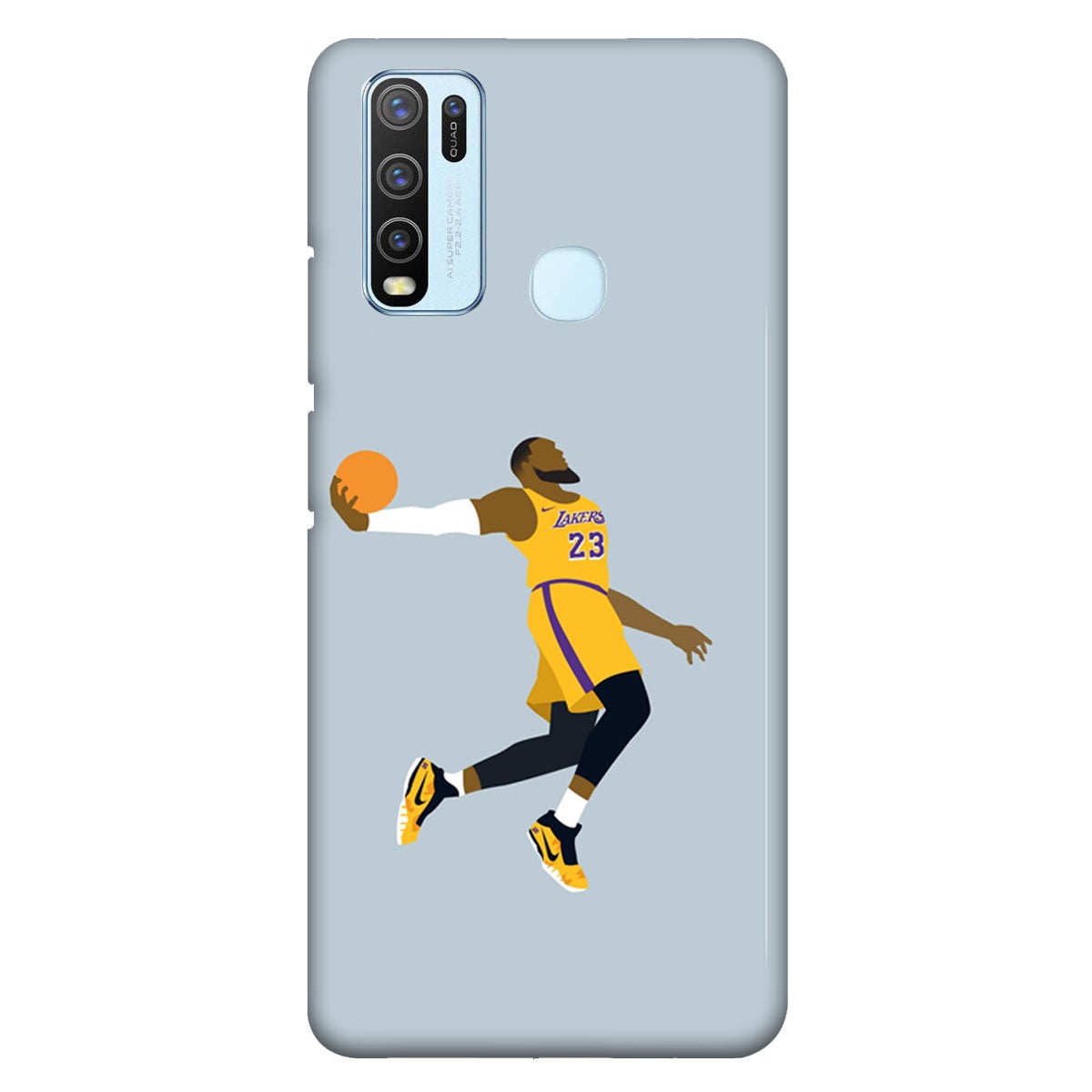 Lebron James - Lakers - NBA - Mobile Phone Cover - Hard Case - Vivo