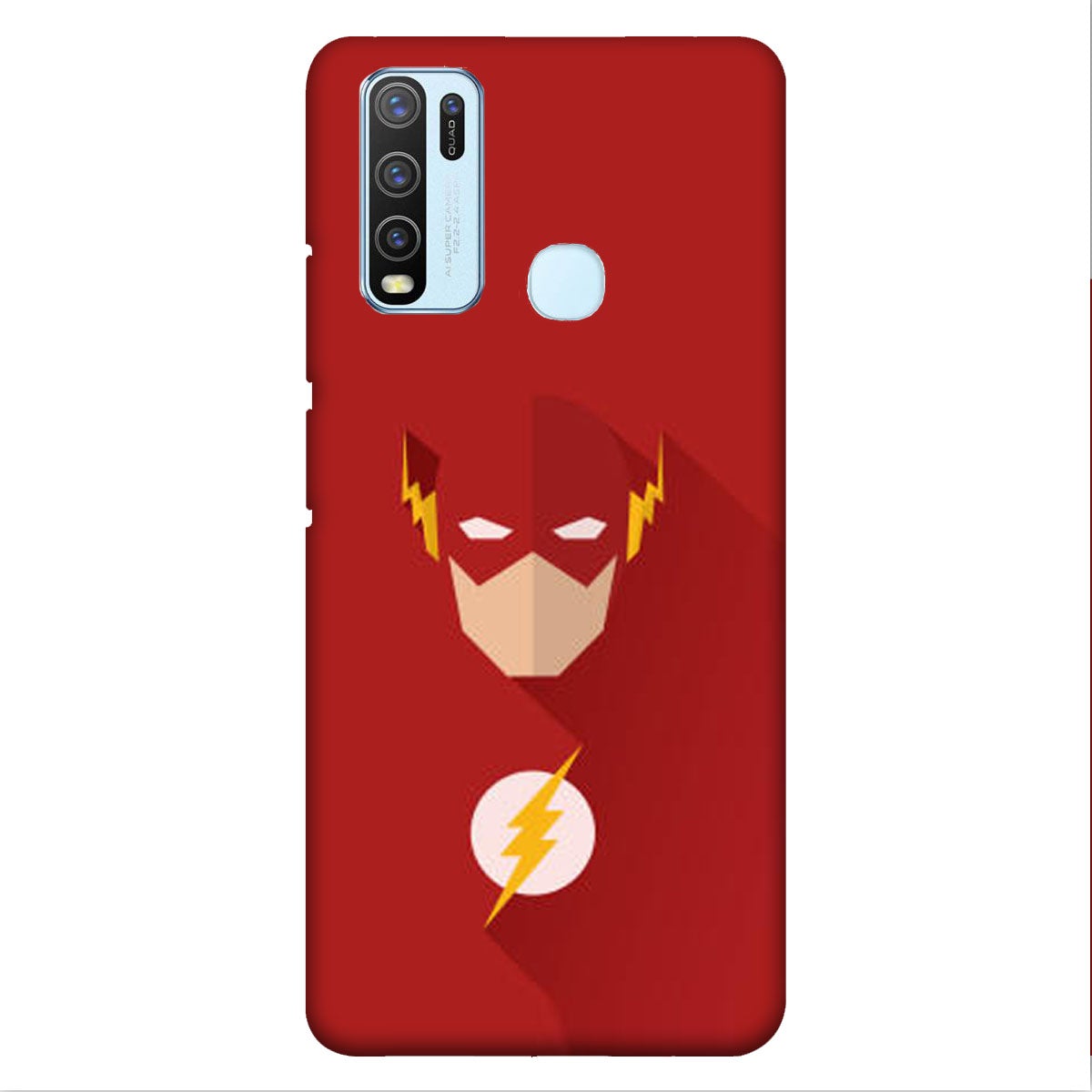 The Flash - Red - Mobile Phone Cover - Hard Case - Vivo