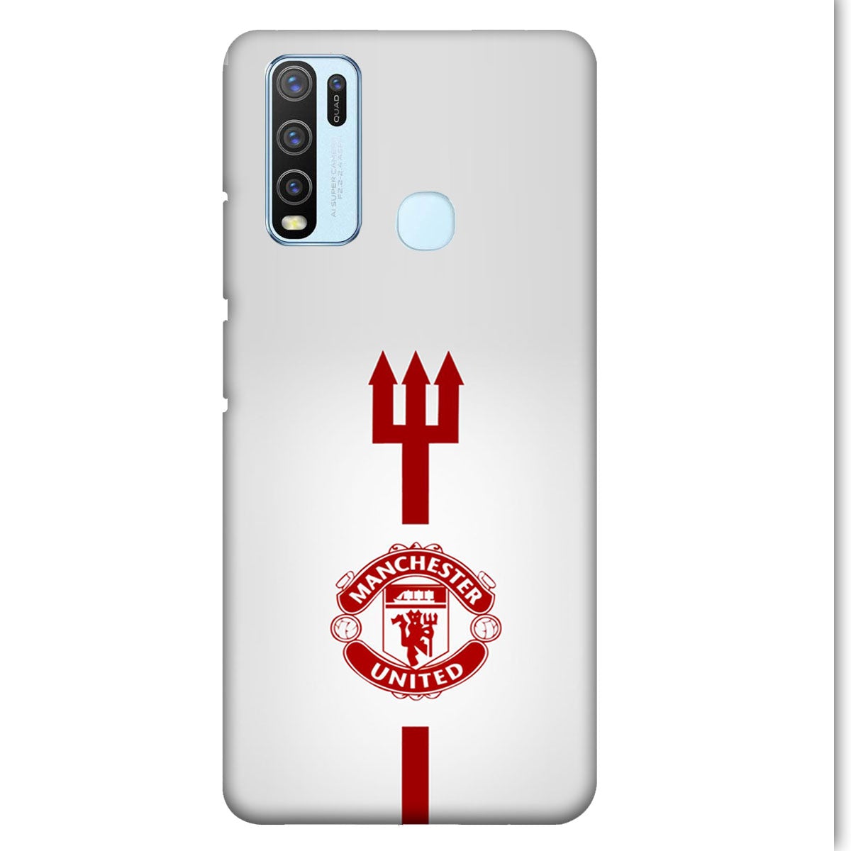 Red Devils Manchester United - Mobile Phone Cover - Hard Case - Vivo