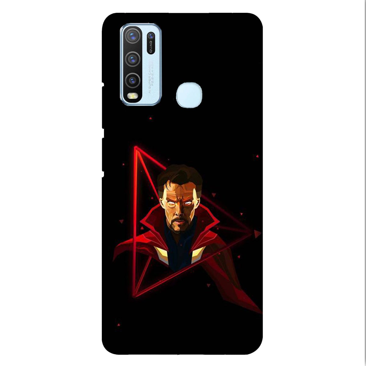 Doctor Strange - Black - Mobile Phone Cover - Hard Case - Vivo