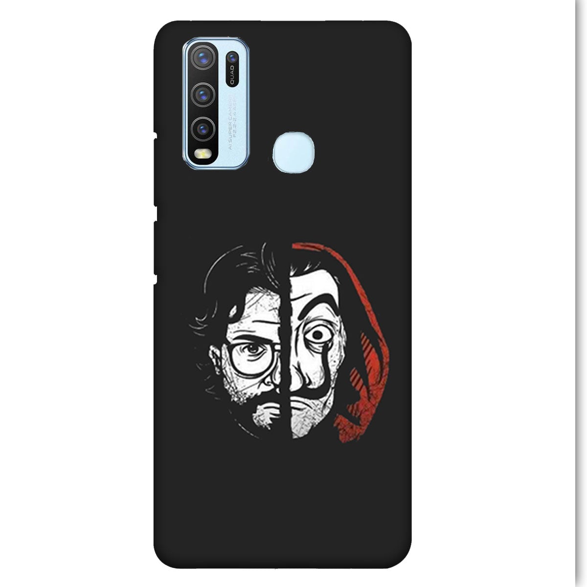 Money Heist Professor - Mobile Phone Cover - Hard Case - Vivo