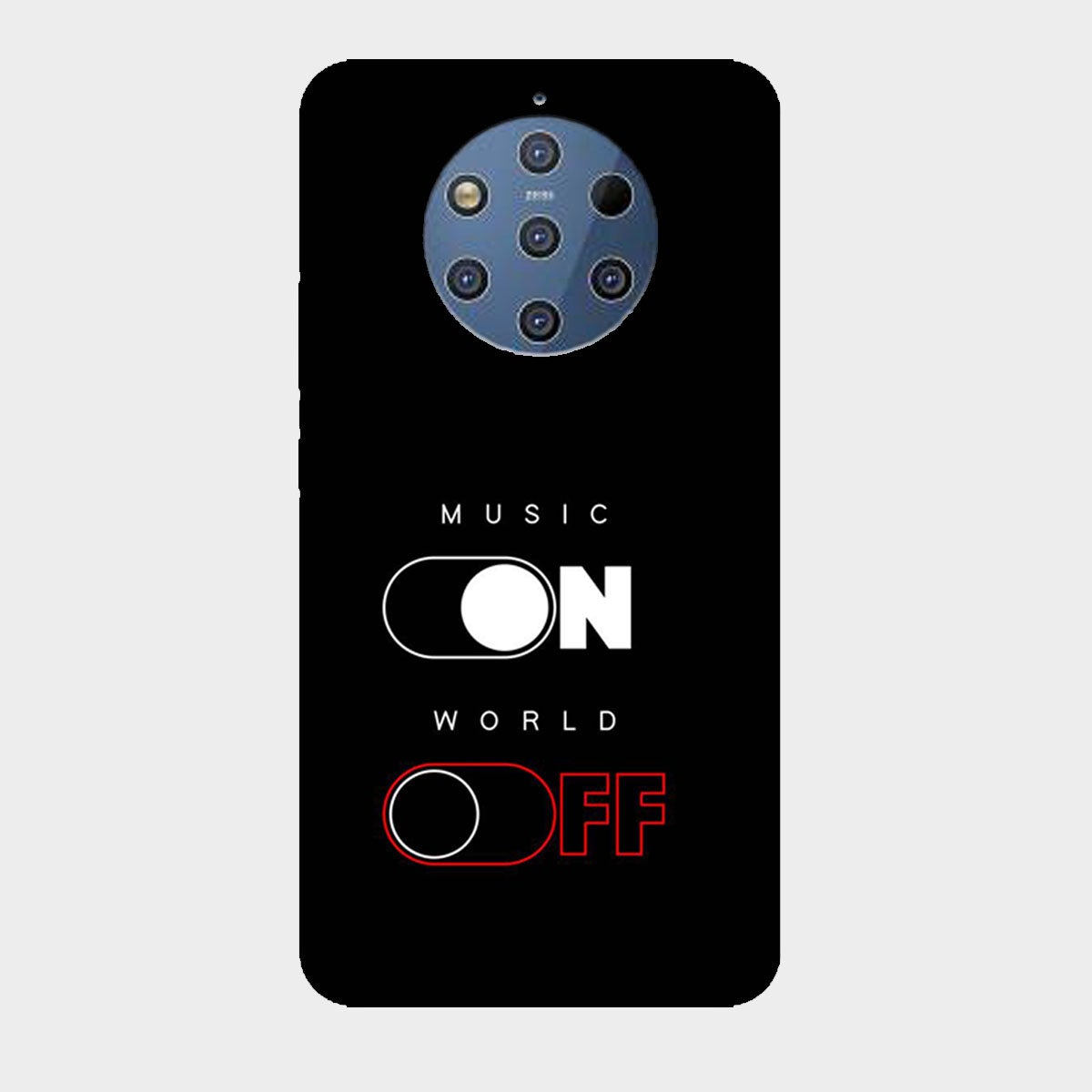 Music On World Off - Mobile Phone Cover - Hard Case