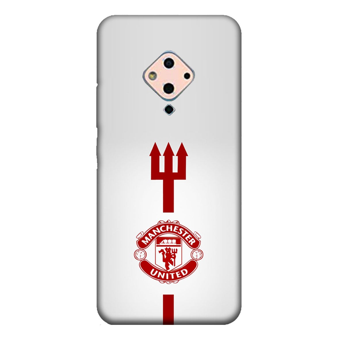 Red Devils Manchester United - Mobile Phone Cover - Hard Case - Vivo