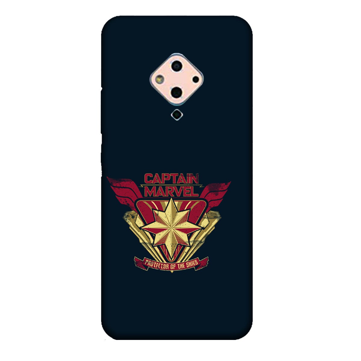 Captain Marvel - Protector of the Skies - Mobile Phone Cover - Hard Case - Vivo