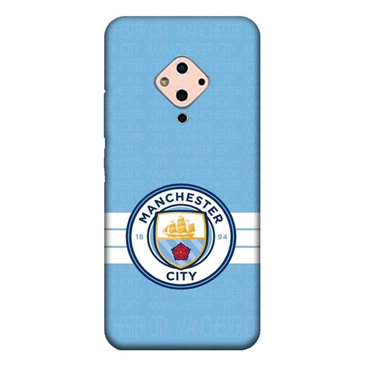 Manchester City - Mobile Phone Cover - Hard Case - Vivo