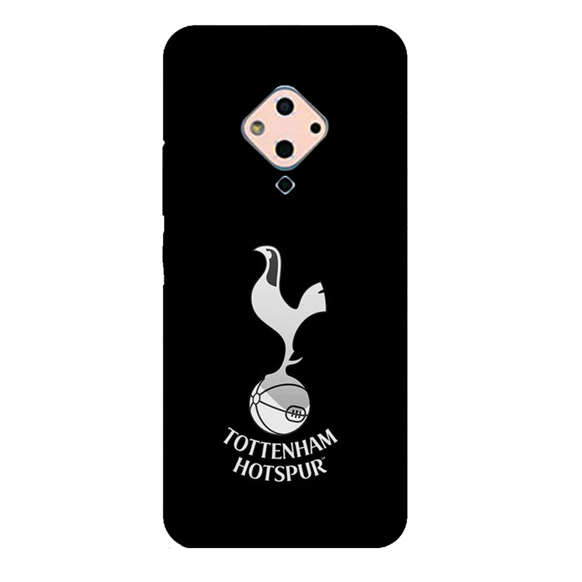 Tottenham Hotspurs - Black - Mobile Phone Cover - Hard Case - Vivo