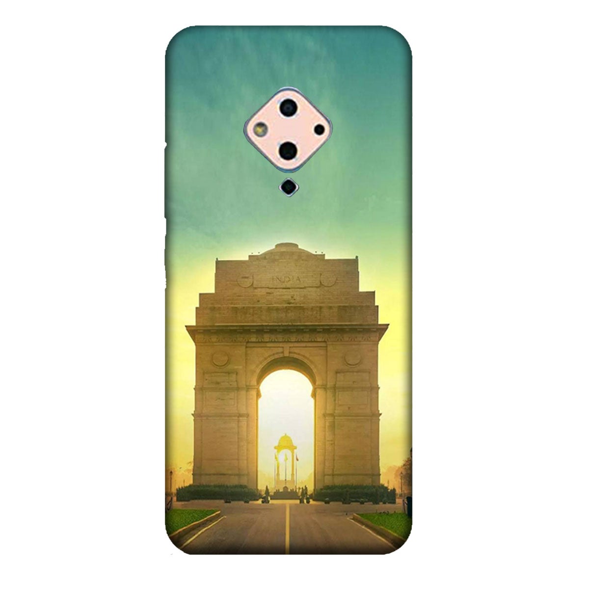 India Gate - Delhi - Mobile Phone Cover - Hard Case - Vivo