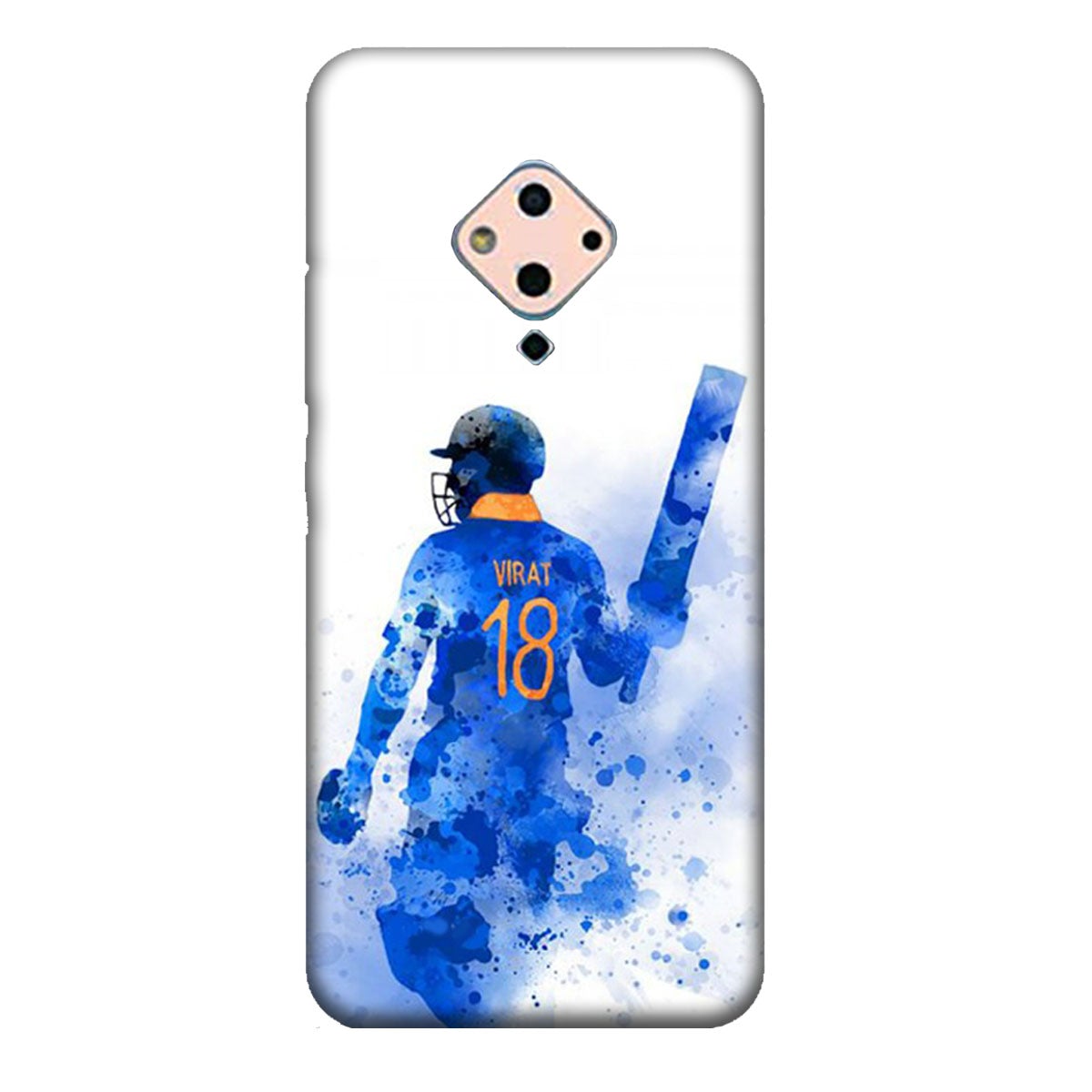 Virat Kohli - Team India - Mobile Phone Cover - Hard Case - Vivo