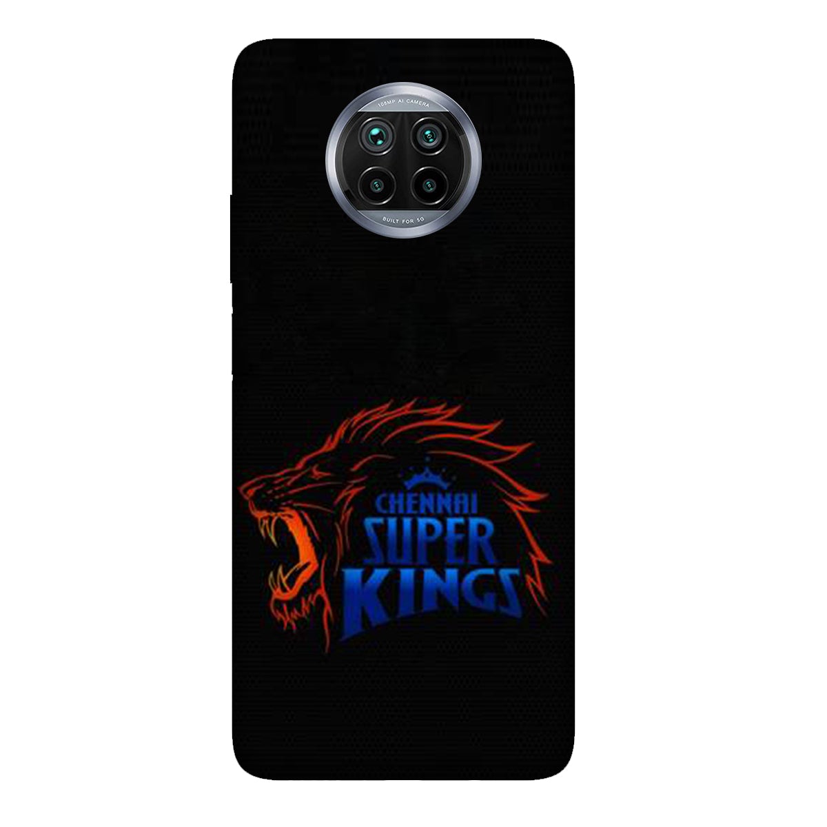 Chennai Super Kings - Black - Mobile Phone Cover - Hard Case