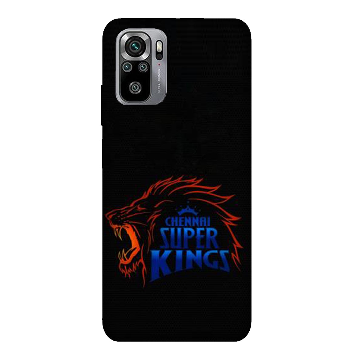 Chennai Super Kings - Black - Mobile Phone Cover - Hard Case