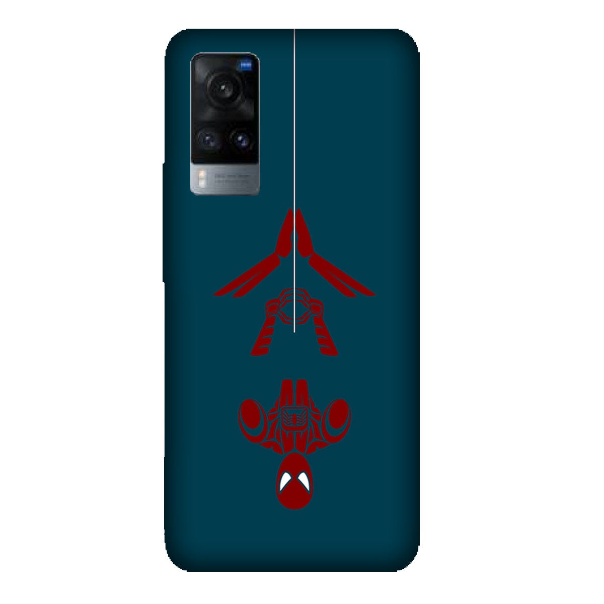 Spider Man - Upside - Mobile Phone Cover - Hard Case - Vivo