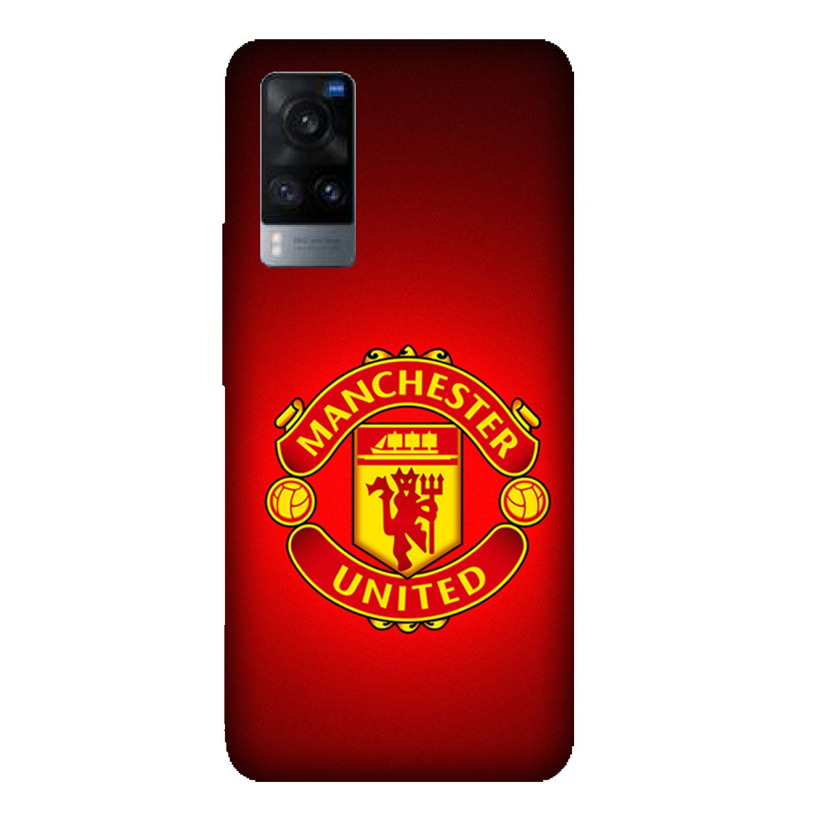 Manchester United Red - Mobile Phone Cover - Hard Case - Vivo