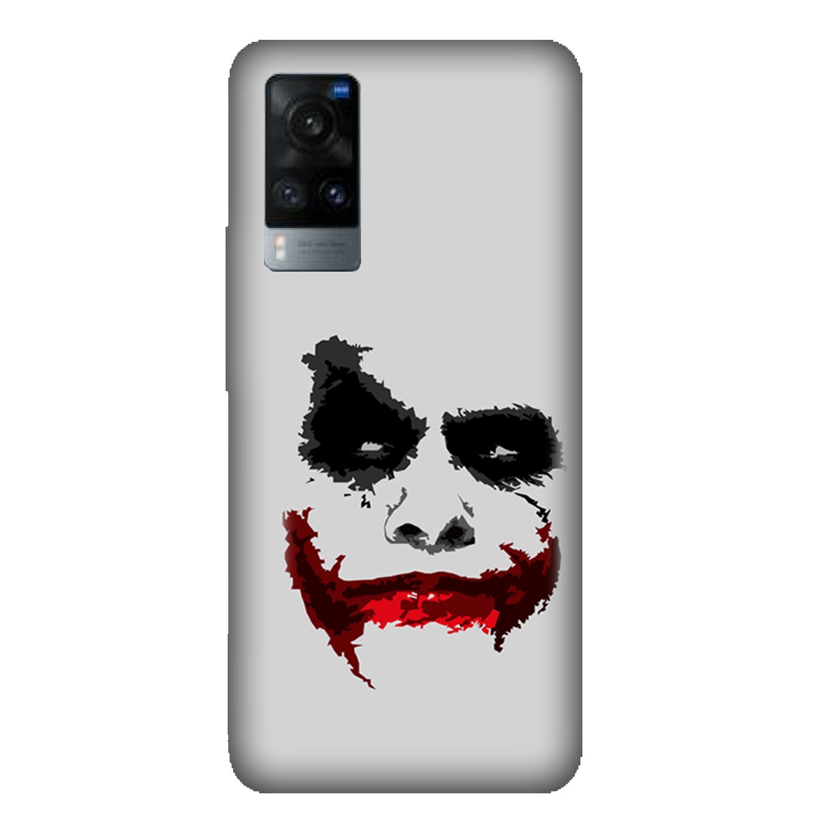 The Joker Face - White - Mobile Phone Cover - Hard Case - Vivo