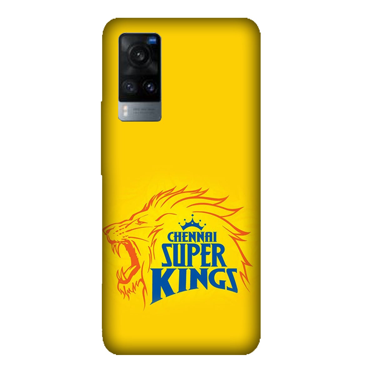 Chennai Super Kings - Yellow - Mobile Phone Cover - Hard Case - Vivo