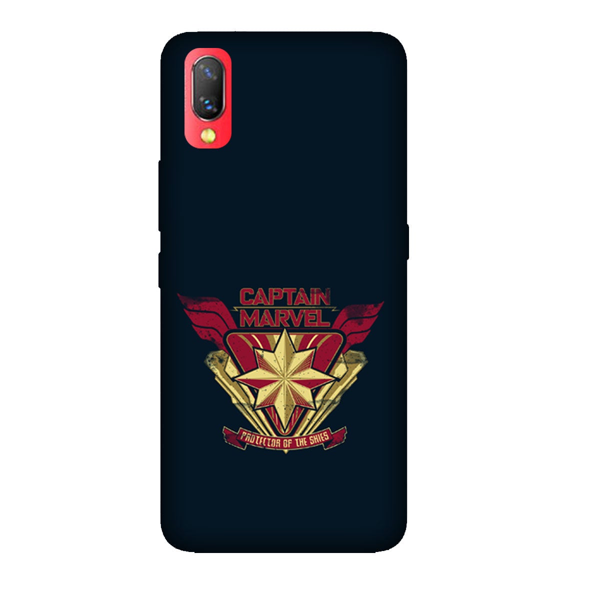 Captain Marvel - Protector of the Skies - Mobile Phone Cover - Hard Case - Vivo