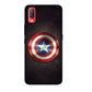 Captain America Shield - Mobile Phone Cover - Hard Case - Vivo