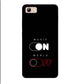 Music On World Off - Mobile Phone Cover - Hard Case - Vivo