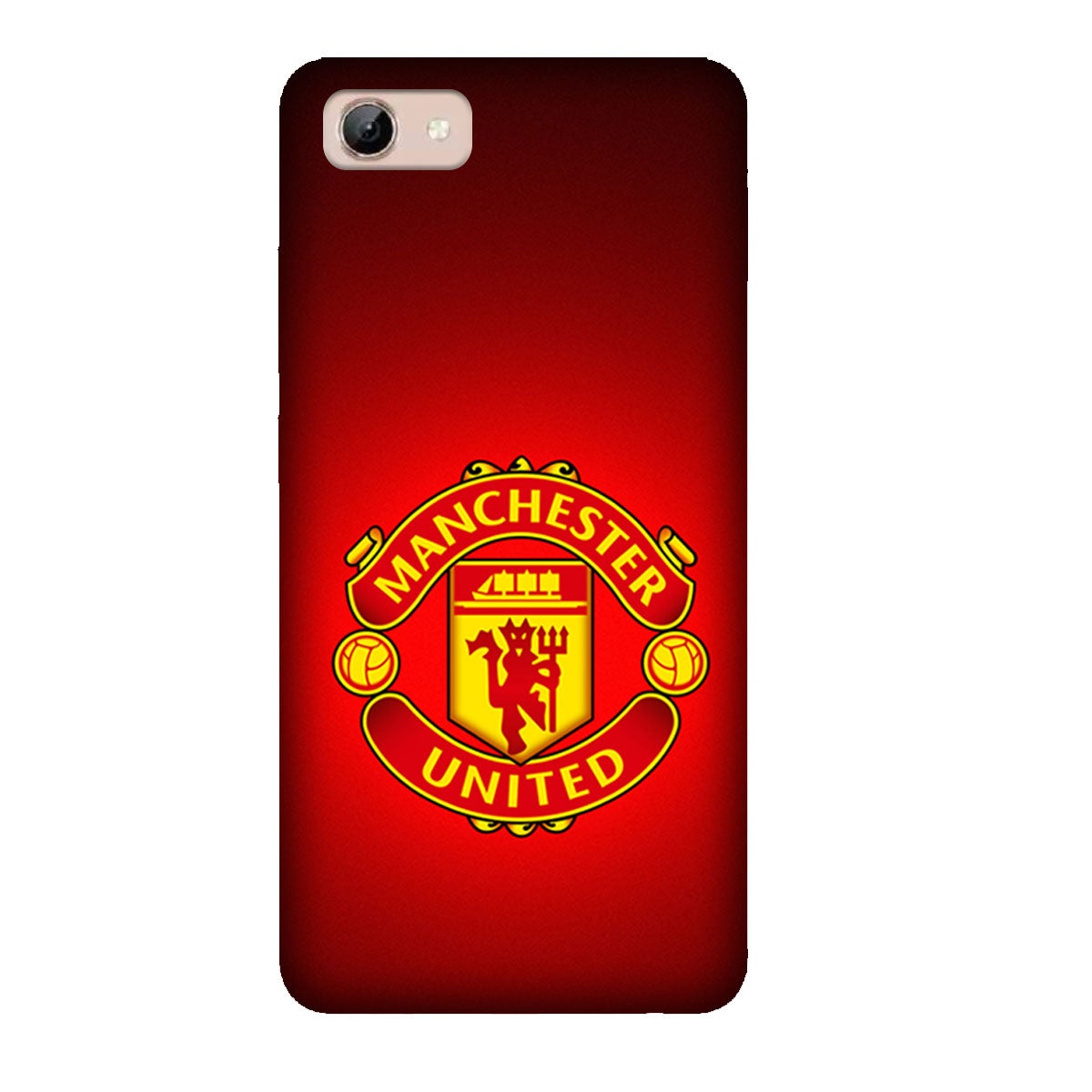 Manchester United Red - Mobile Phone Cover - Hard Case - Vivo