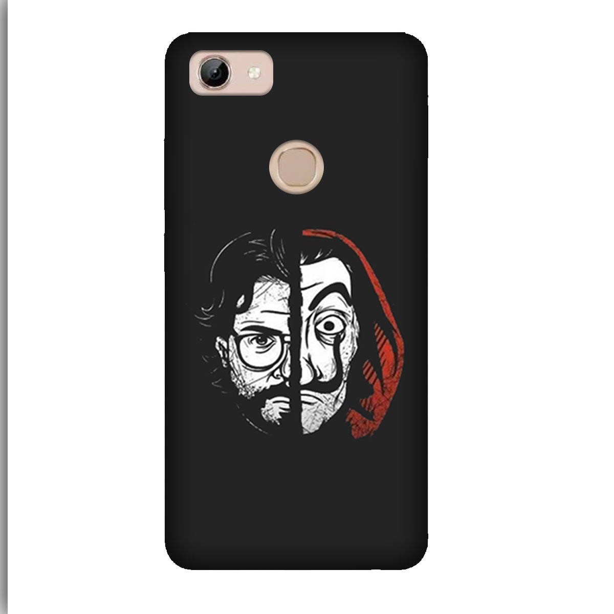 Money Heist Professor - Mobile Phone Cover - Hard Case - Vivo