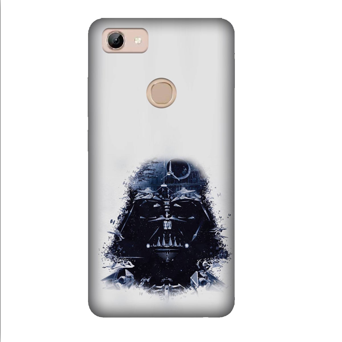 Star Wars - Darth Vader - White - Mobile Phone Cover - Hard Case - Vivo